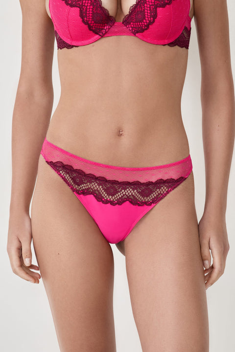 Etam attitude - tanga in petunia