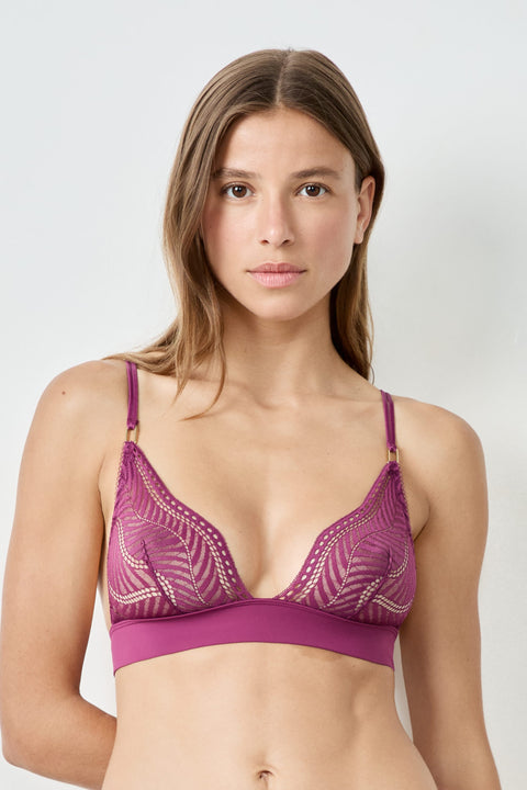 Etam audace - SA triangle in plum