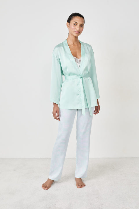 Etam nafilah - pyjama 3 pieces spe in celadon