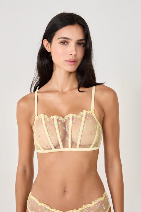 Etam reveuse - bustier in vanilla
