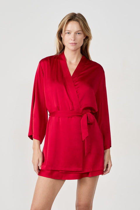 Etam confidence - deshabille in red