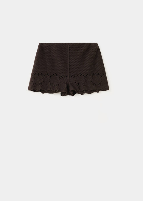 Mango shorts mashi in brown