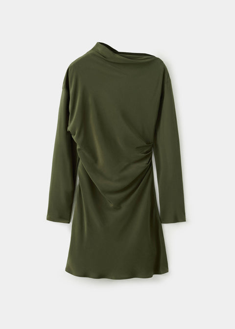 Mango dress bruna in pastel green