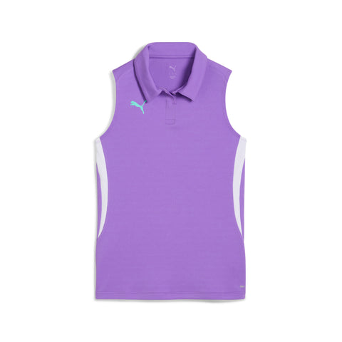 PUMA INDIVIDUAL padel polo in purple glimmer