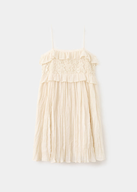 Mango dress dora in beige