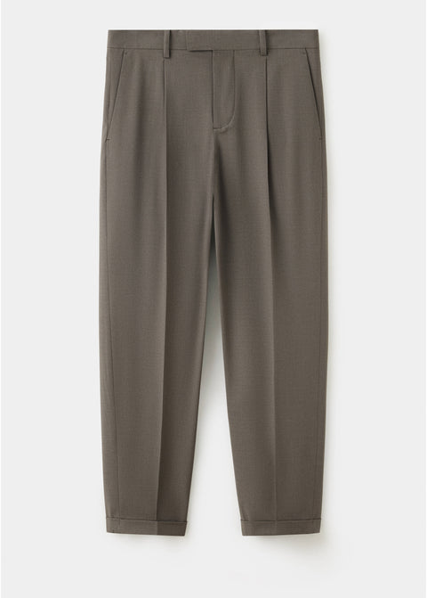 Mango pantalon boston in mole