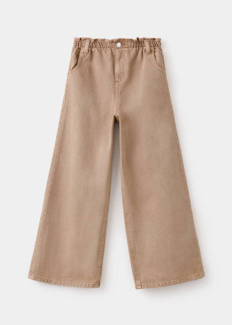 Mango jeans loose in camel