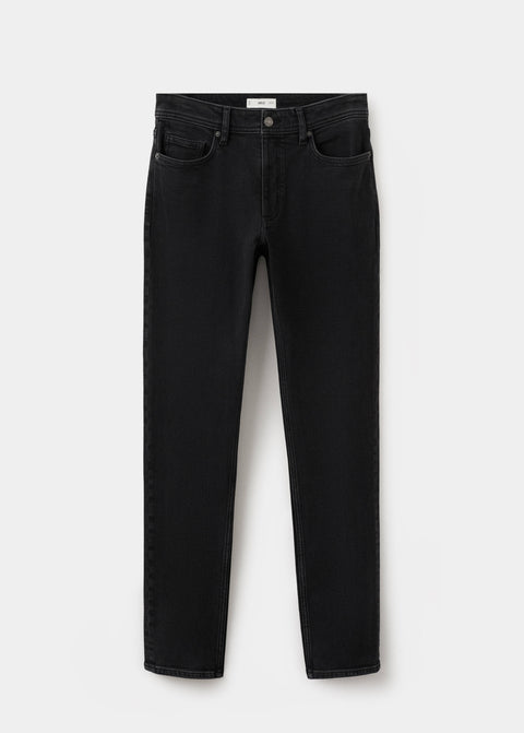 Mango jeans jan in black denim