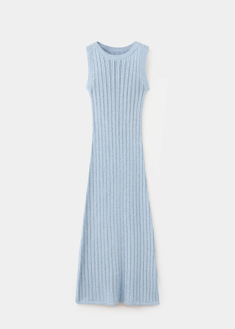 Mango dress blues in celestial