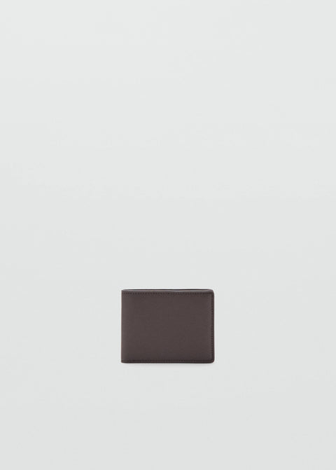Mango wallet clasicw in brown