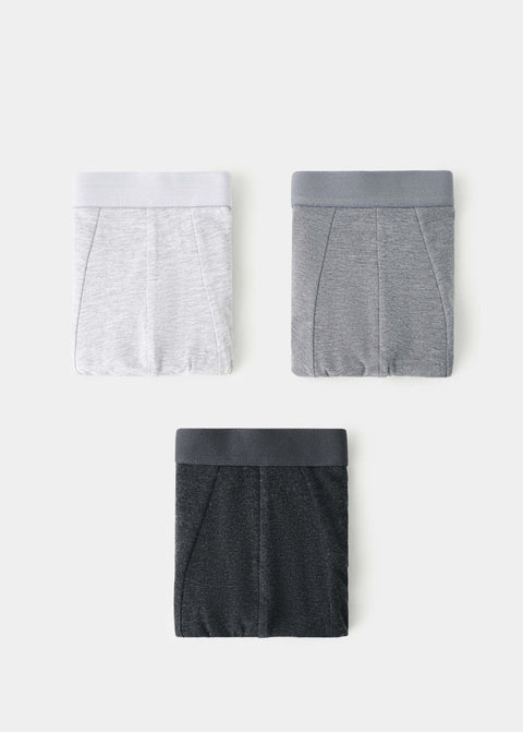 Mango boxers trigrey in grey