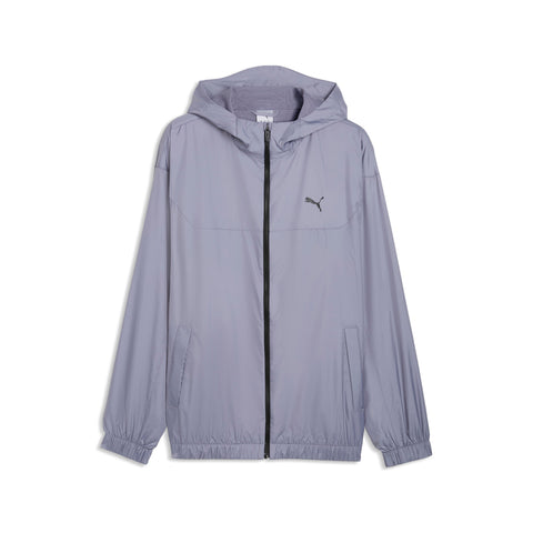 PUMA essentials relaxed windbreaker men in gray sky
