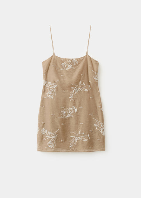 Mango dress just in beige