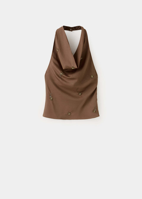 Mango top soliel in brown