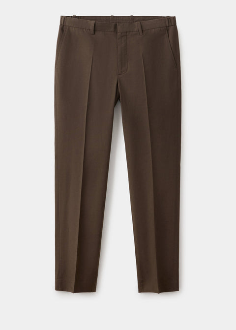 Mango pantalon roma in brown