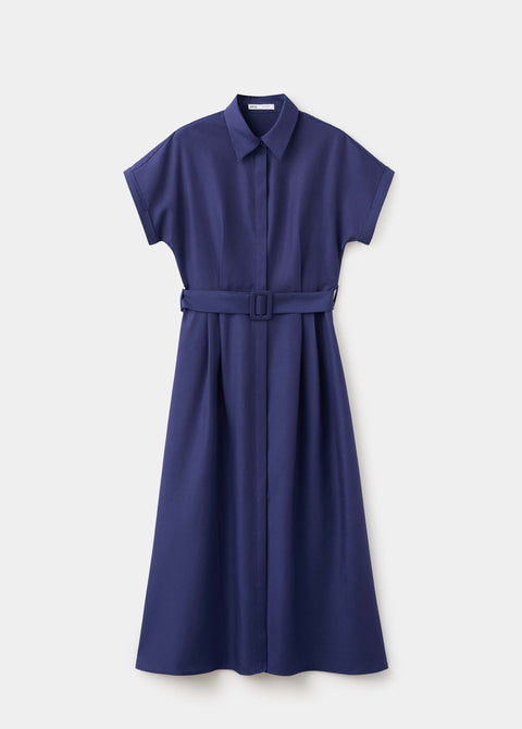 Mango dress safa in marine