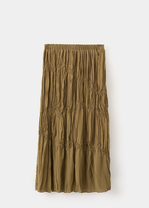 Mango skirt snake in brown