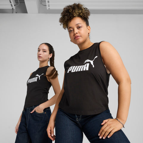 PUMA ESS no. 1 logo slim tank in black