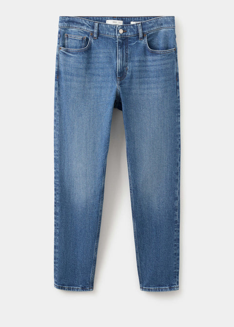 Mango jeans ben in medium denim
