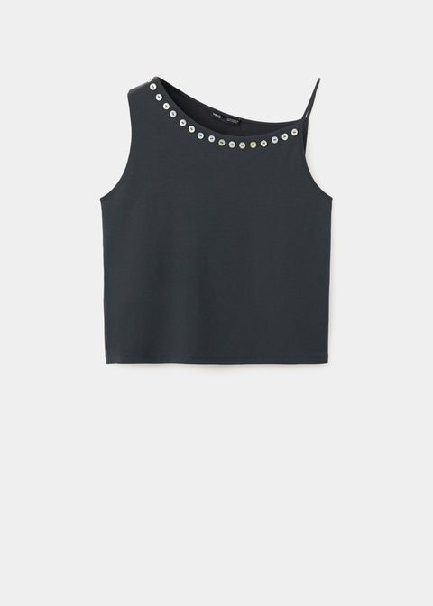 Mango top nana in anthracite