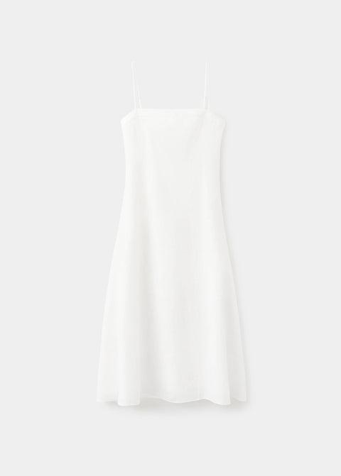 Mango vestido calia in white