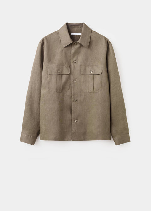 Mango sobrecamisa pantin in color 98