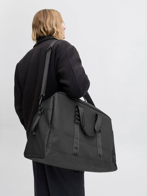 JACK & JONES JACOAKBAY duffelbag in black