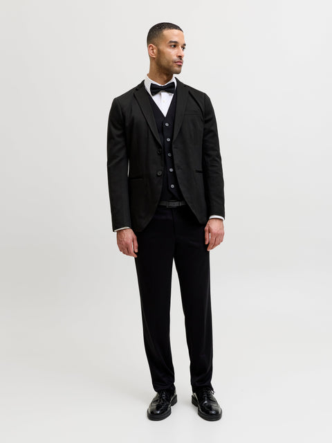 JACK & JONES JPRJAXON jersey blazer in black