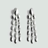 Mango earrings medusa in silver