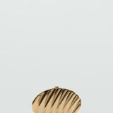 Mango clutch and pochettes fusili in gold