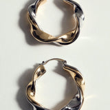 Mango earrings jael in gold
