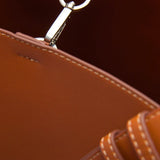 Mango totes bag nefer in leather