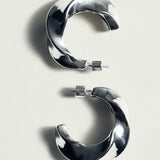 Mango earrings laura in silver