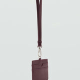 Mango card holder cards in eggplant