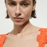 Mango dress juice in orange