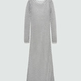 Mango dress domigu in silver