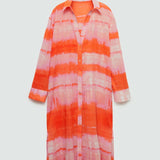 Mango dress alicia in orange