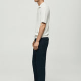 Mango trousers mayol in navy