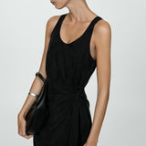 Mango dress tofe in anthracite
