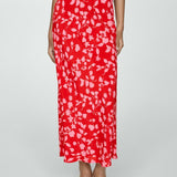 Mango skirt bombai in red