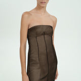 Mango dress chloe in black