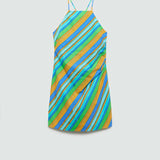 Mango dress stripi in carpet