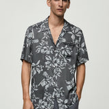 Mango shirt pescara in anthracite