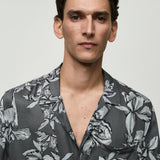 Mango shirt pescara in anthracite