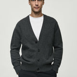 Mango cardigan sweetc in anthracite
