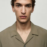 Mango shirt luce in mole