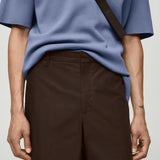 Mango trousers davide in brown