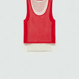 Mango top jordan in red