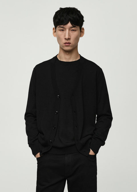 Mango cardigan willyc in black