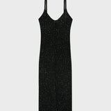 Mango dress aeri in black